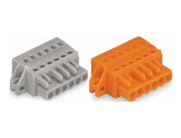 TCK5.0G、5.08系列孔型連接器帶固定器
